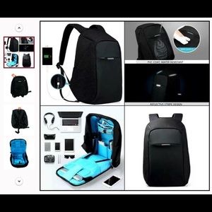 🔹OSCAURT Anti-theft, USB, laptop backpack